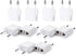 Bates- European Travel Plug Adapter, 10 Pack, European Plug Adapter, US to Europe Plug Adapter, Adapter for Europe Plug, US to EU Plug Adapter, Tr...