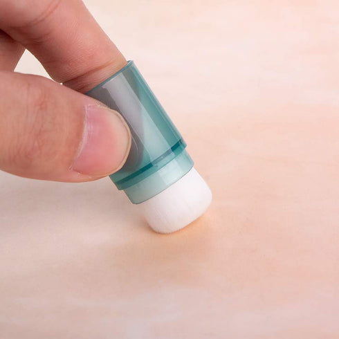 YOSENG 8 Rainbow Soft Bristle Blender Brushes Storage Container Card Making Mini Blending Tools?Dark 2 Pack?...