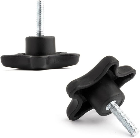 POWERTEC QNB3006 5-Star Stud Knob, 1/4"-20, 5PK...