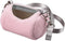 Hamster Travel Carrier Bag Round Crossbody Bag Portable Hamster Pet Bag Handbag with Adjustable Single Shoulder Strap Small Pet Supplies(Pink)...