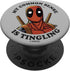 Marvel Deadpool My Common Sense Is Tingling PopSockets Standard PopGrip...