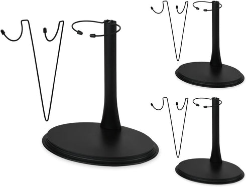 DS. DISTINCTIVE STYLE 1/6 Scale Action Figure Display Stand Set (U and C Clips) for 12 Inch Action Figure, Adjustable Height (5 to 8 Inches) (U an...