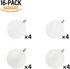 XmasExp 16ct Christmas Balls Ornaments - Shatterproof Large Hanging Ball Decorative Xmas Balls for Halloween Decorations Holiday Wedding Party Xma...
