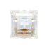 Granvela Gateron 32 Pack KS-9 White Switches for Mechanical Keyboards,3-pin White-Shell Supporting SMD RGB Light...