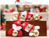 Christmas Bells Decorations for Home, 8 Pcs Set Christmas Tree Ornaments, Snowman/Old Man/Bear/elk...