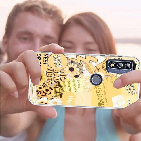 Aesthetic Phone Case for Motorola Moto G Power 2022,Aesthetic Sunflowers Season Phone Case for Girls Women Cool Trendy Design Soft TPU Gift Case...