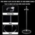 10PCS Acrylic Doll Stand Display Holder, Ideal Doll Display Stand Support with Adjustable Waist Clip for 11 to 13 Inch Tall Dolls...