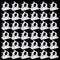 40 Pcs White Cable Clips, Viaky Under Desk Cable Organizer Adjustable Wire Clamps Strong Self Adhesive Cord Organizer Holders Small Wire Managemen...