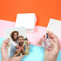 50 Pieces Sublimation Air Freshener Blanks, Car Air Freshener, DIY Scented Hanging Sheets Felt With 100 PCS Bags and 49.2 Feet Elastic Rope for Ca...
