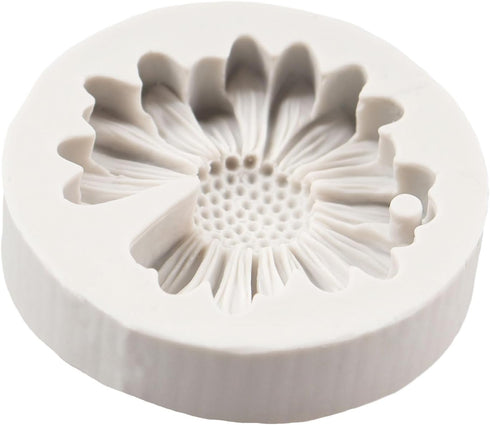 Chrysanthemum Flower Silicone Mold Flower Fondant Cake Baking Molds For Cake Decoration Cupcake Topper Candy Chocolate Sugar Craft Polymer Clay Gu...