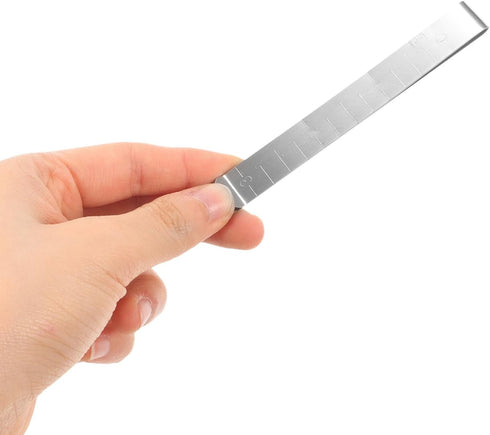 VILLCASE Metal Sewing Clips, 20pcs 4 Inches Stainless Steel Hemming Clips Knitting Clamp DIY Hemming Clip Measurement Ruler Quilting Supplies Hem ...