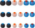Earbud Tips Soft Silicone Earbuds Replacement Tips Fit for in-Ear Headphones(Inner Hole from 3.8mm - 4.2mm Earphones) 9 Pairs S/M/L......