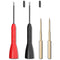 Goupchn Test Probe Set 2PCS 600V/10A Non-Destructive Back Probes and 2PCS Gold-Plated Precision Sharp Probes for 2mm Multimeter Leads Electrical T...