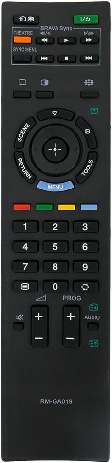 RM-GA019 Replaced Remote fit for Sony KLV-40BX400 KLV-40BX401 KLV-32BX300 KLV-26BX300 KLV-32BX301 KLV-26BX301 KLV-32NX500 KLV-32NX400 KLV-26EX300 ...
