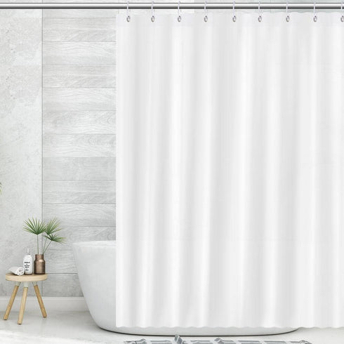 Shower Curtain Liner, 72 X 72 INCH PEVA Shower Curtain Liner, Plastic Shower Liner with 12 Metal Grommet, Waterproof & Washable Shower Curtain Lin...
