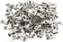TBWHL 3D Prtiner Glass Bed Clips Swiss Metal Small Picture Photo Frame Spring Turn Clip Hanger Silver Tone Size 1 inch x 0.55 Inch / 26 mm x 14 mm...