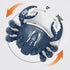 Crawling Crab Toys with Light Up and Mist, Interactive Musical Toy with Automatically Avoid Obstacles, Fun Moving Toy for Babies, Toddlers and Kid...
