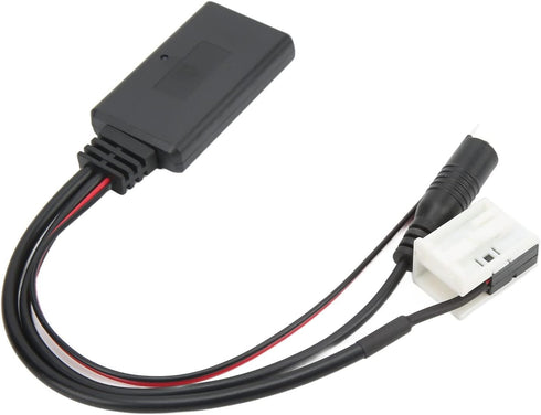 Audio Cable, Bluetooth AUX Music Interface Adapter Audio Cable Qiilu Bluetooth Aux in Cable with Microphone Replacement for Benz W169 W245 W203 W2...