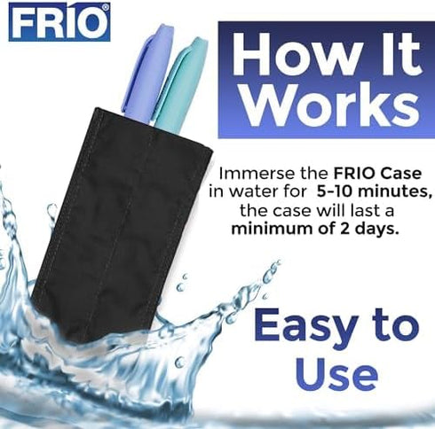 FRIO INDIVIDUAL Insulin Pen Cooling Case - Individual Medication Cooler - Diabetic Travel Case - Single Wallet...