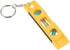 1Pc Yellow Bubble Level with Keychain Magnetic Torpedo Level Measuring Tool,Plumb/Level/45-Degree Measuring Level Bubble Fashion Measuring and Lay...
