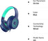 ELECDER i45 On-Ear Headphones with Microphone - Foldable Stereo Bass, Portable Wired Headphones with No-Tangle 1.5M Cord, 3.5MM Jack for School/Ki...