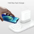 4 in 1 Wireless Charger with Night Light, 18W Max Wireless Charging Pad for iPhone 15/14/13/12/11/XR/8, AirPods Pro 2, for Samsung Galaxy S23/S22/...