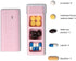Travel Pill Organizer 3 Times a Day Pill Box Organizer for Pills Vitamin Fish Oil Supplements, Matte Surface, Sealed and Waterproof (Pink,1PCS)...