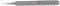 Hakko CHP 4-SA Stainless Steel Non-Magnetic Precision Tweezers with Very Fine Point Tips with Tapered Tines, 4-1/4" Length...
