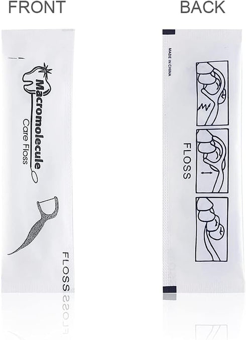 150 Count Individually Packaged Dental Floss,Floss Singles Bag,Dental Picks Disposable,Travel Dental Floss,Floss Sticks,Easy to Carry Dental Floss...
