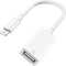Lightning to USB Camera Adapter, USB 3.0 OTG Cable Adapter for iPhone 14 13 12 11 XS XR X SE 8 7 6 5 iPad/iPod to Connect Card Reader, U Disk, Key...