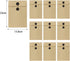 10 Pcs Vintage Kraft Paper File Folder Thickened A5 Filing Envelope Project Photo Pockets Reusable Document Wallet Bag with String Tie Closure for...