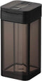 YAMAZAKI Home Spice Shaker Jar, Seasoning Container Bottle | Plastic, One Size, Black...