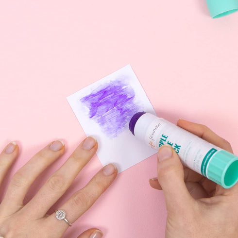 Craftelier - Purple Glue Stick | Purple Glue Stick Specially Designed for Scrapbooking and Craft Projects | Non-Toxic | Transparent and Resistant ...