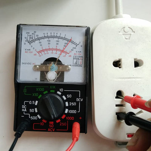 Fielect MF110A Digital Multimeter with DC AC Voltmeter and Ohm Volt Amp Tester and Diode Voltage Tester Meter with Test Probe...