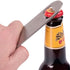 Heavy Duty Stainless Steel Flat Bottle Opener, 2 Pack Beer Bottle Opener for Kitchen, Bar or Restaurant...