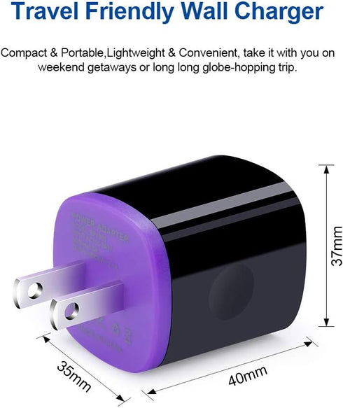 Samsung Dual USB Wall Charger with Micro USB Cable for Galaxy J7V/J8, J7 Crown/Prime/Star/Sky Pro/Refine, S7/S6 Plus/Edge/Active...