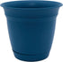 The HC Companies 12 Inch Eclipse Round Planter with Saucer - Indoor Outdoor Plant Pot for Flowers, Vegetables, and Herbs, Peacock...