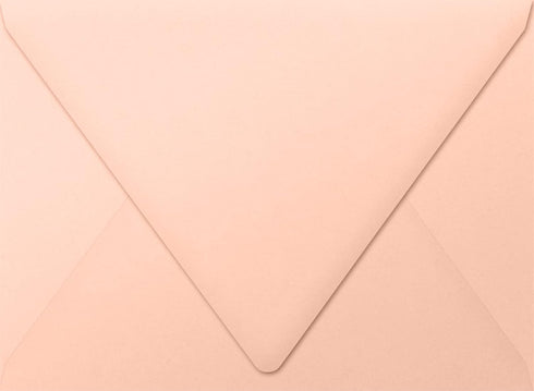 LUXPaper A7 Contour Flap Invitation Envelopes | 5 1/4" x 7 1/4" | Blush Pink | 80lb. Text | 50 Qty...