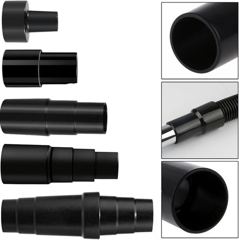 Universal Vacuum Hose Adapter Kit Reducer Attachment Set,Shop Vac Vacuum Hose Adapter 1 1/2 to 1 1/4 inch, 1 3/8 inch to 1 1/4 inch...