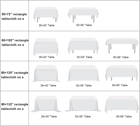 Poise3EHome Lavender Sequin Tablecloth 50×72 Inch Rectangle Sparkly Fabric Table Cover Overlay for Wedding Birthday Party Christmas Holiday Baby S...