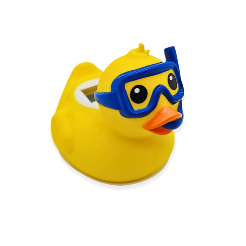 Cute Diving Yellow Duck Baby Bath and Room Thermometer Floating Toy Safety Temperature Water Thermometer...