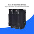 30 Amp Breaker, CNAODUN 2 Pole Circuit Breaker 120/240VAC 10KA Plug-in Mount...