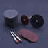Cutting Discs Wheel Set for Dremel Rotary Tool Accessories, HSS Circular Saw Blades Diamond Resin Cutting Wheel Kit with 1/8" Mandrels for Wood Pl...