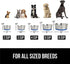 Gorilla Grip Stainless Steel Metal Dog Bowl Set of 2, Rubber Base, Heavy Duty Feeding Dishes, Food Grade BPA Free, Less Sliding, Quiet Pet Bowls f...