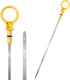 Car Engine Oil Dipstick for OEM#CJ5Z-6750-A, Double Hole Dip Stick for Checking Oil, Oil Dipstick Replacement Professional Tools Compatible with F...