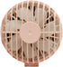 Compact Mini Fan Mirror Handheld Portable USB Rechargeable Adjustable Speed Fan for Eyelash Extensions Makeup Travel (Powder Pink)...