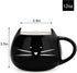 Koolkatkoo Cute Ceramic Cat Coffee Mug 12 oz Cat Lovers Kitty Tea Mugs Gifts for Women Girls Black...
