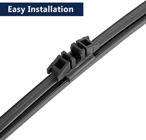 X AUTOHAUX Car Rear Windshield Wiper Blade Arm Set for Lincoln MKC 2014-2019 11 Inch 285mm...