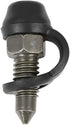 4Pcs M6x1mm Banjo Bolt Bleeder Screw with Cap for Motorcycle Brake Master Cylinder...