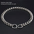 Chain Dog Collar, Heavy Duty Stainless Steel Metal Link Collars, Dog Silp Collars for Training Walking, Waterproof Chewy, Metal Chain Collar for D...